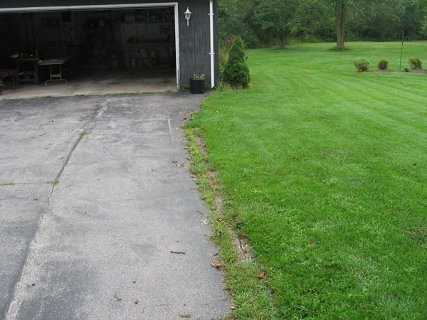 driveway before